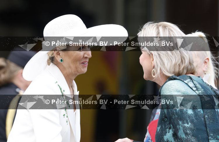 Arnhem 13 mei 2026
Koningin Maxima opent de State of Fashion BiÃ«nnale 2026. State of Fashion is een toonaangevend internationaal platform voor mode, textiel en maatschappelijke transitie. Minister van Onderwijs, Cultuur en Wetenschap Rianne Letschert was ook aanwezig  (Groene jurk)