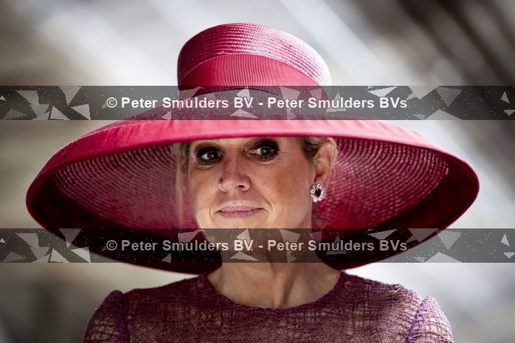 ROERMOND 19 mei 2026 Koning Willem Alexander en Koningin Maxima brengen een streekbezoek aan de gemeenten Maasgouw, Echt-Susteren, Roerdalen en Roermond. Tijdens het streekbezoek bezoekt het paar de schutterij in Wessem, Abdij Lilbosch in Echt, het smalste stukje Nederland in Illikhoven en Roermond, 19 Mei 2026. 