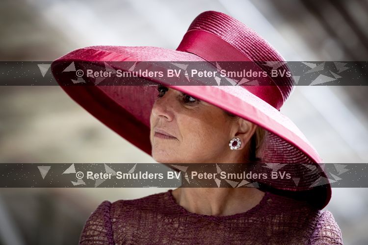 ROERMOND 19 mei 2026 Koning Willem Alexander en Koningin Maxima brengen een streekbezoek aan de gemeenten Maasgouw, Echt-Susteren, Roerdalen en Roermond. Tijdens het streekbezoek bezoekt het paar de schutterij in Wessem, Abdij Lilbosch in Echt, het smalste stukje Nederland in Illikhoven en Roermond, 19 Mei 2026. 