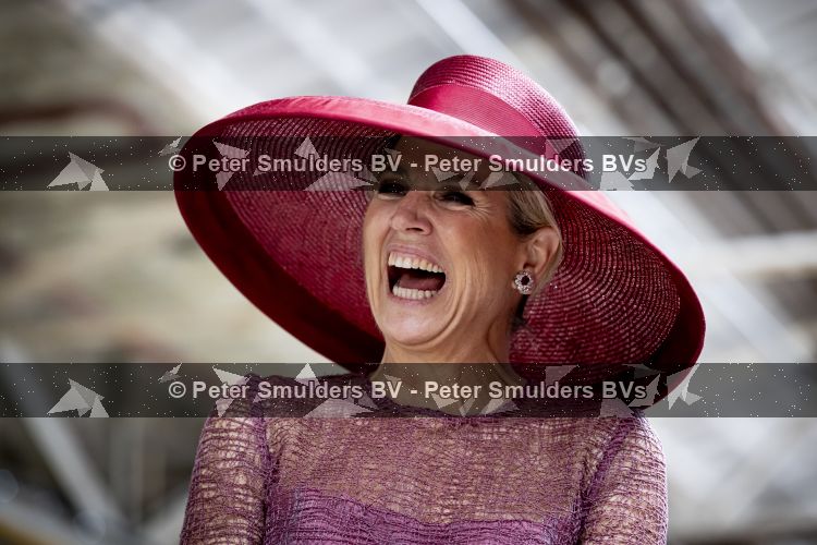 ROERMOND 19 mei 2026 Koning Willem Alexander en Koningin Maxima brengen een streekbezoek aan de gemeenten Maasgouw, Echt-Susteren, Roerdalen en Roermond. Tijdens het streekbezoek bezoekt het paar de schutterij in Wessem, Abdij Lilbosch in Echt, het smalste stukje Nederland in Illikhoven en Roermond, 19 Mei 2026. 