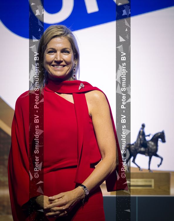 AMSTERDAM 20 mei 2026
 Koningin Maxima is aanwezig bij de uitreiking van de Koning Willem I Prijzen 2026 in Circa De ondernemingsprijzen worden tweejaarlijks toegekend door de Koning Willem I Stichting, in de categorieÃ«n Grootbedrijf, Midden- en Kleinbedrijf (MKB) en de Plaquette voor Duurzaam Ondernemerschap. Koningin Maxima is erevoorzitter van de Koning Willem I Stichting. 