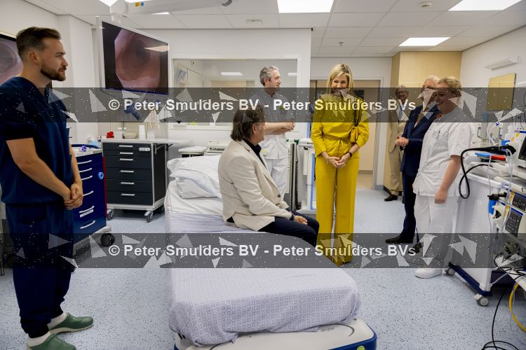 Amsterdam 26 mei 2026
Koningin Maxim a op bezoek in ziekenhuis VU in Amsterdam 