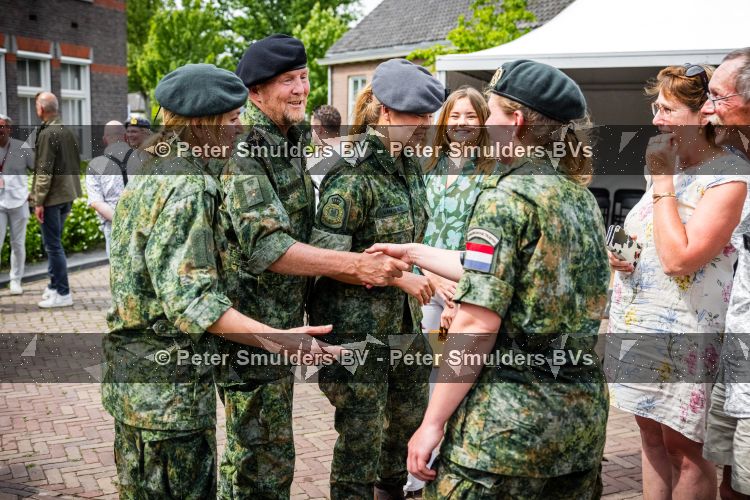 Breda 29 mei 2026
Koningin Maxima krijgt haar baret uitgereikt na afronding van haar training tot reservist, 29 Mei 2026.