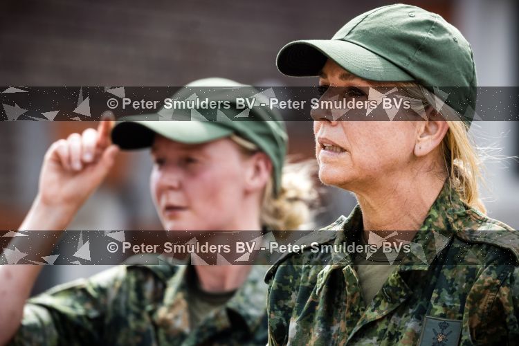 Breda 29 mei 2026
Koningin Maxima krijgt haar baret uitgereikt na afronding van haar training tot reservist, 29 Mei 2026.