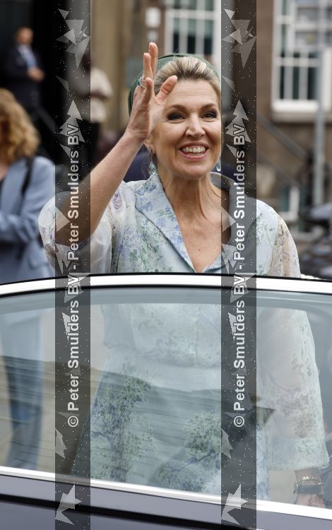 Den Haag 30 juni 2026
Koning Willem Alexander Koningin Maxima en prinses Amalia bij afscheid van Thom de Graaf in raad v State .