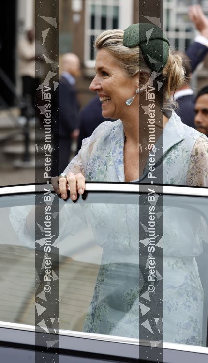 Den Haag 30 juni 2026
Koning Willem Alexander Koningin Maxima en prinses Amalia bij afscheid van Thom de Graaf in raad v State .