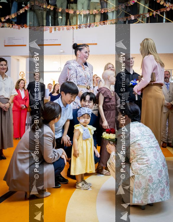Utrecht, 19 Juni 2026 Keizer Nahurito, keizerin Masako van Japan en Koning Willem-Alexander en Koningin Maxima bezoeken het Prinses Maxima centrum voor kinder oncologie tijdens de derde dag van het Japanse staatsbezoek aan Nederland. 