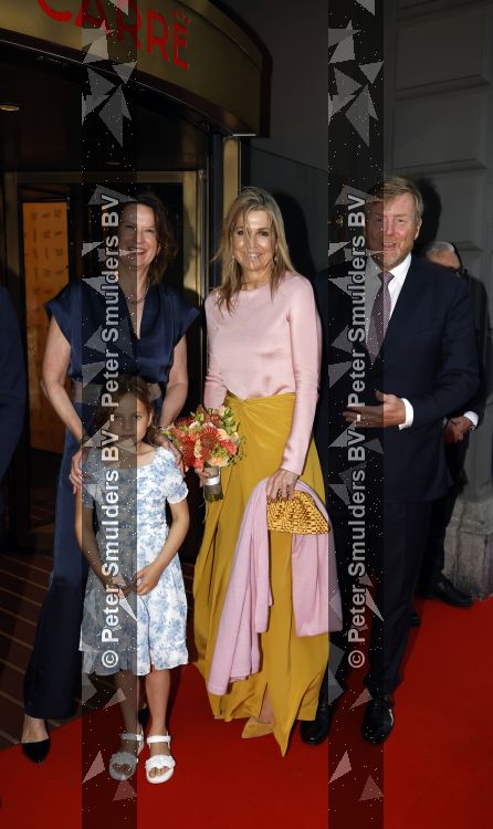 Amsterdam 3 juni 2026
Koning Willem Alexander en Koningin Maxima arriveren bij Carre  voor het Holland festival . Arthur v Dijk ontvangt ze .