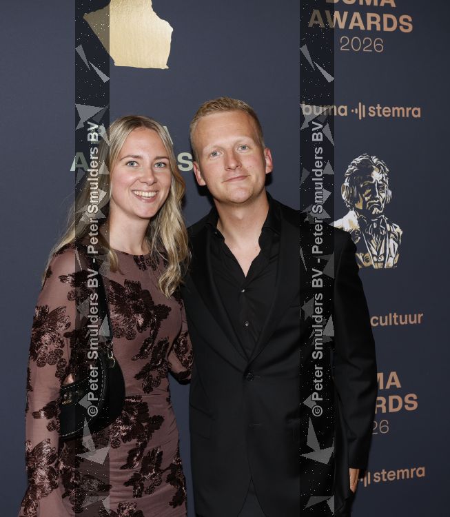 Amsterdam 8 juni 2026
Buma awards in de schouwburg van Amsterdam . Lars Koehoorn met vriendin