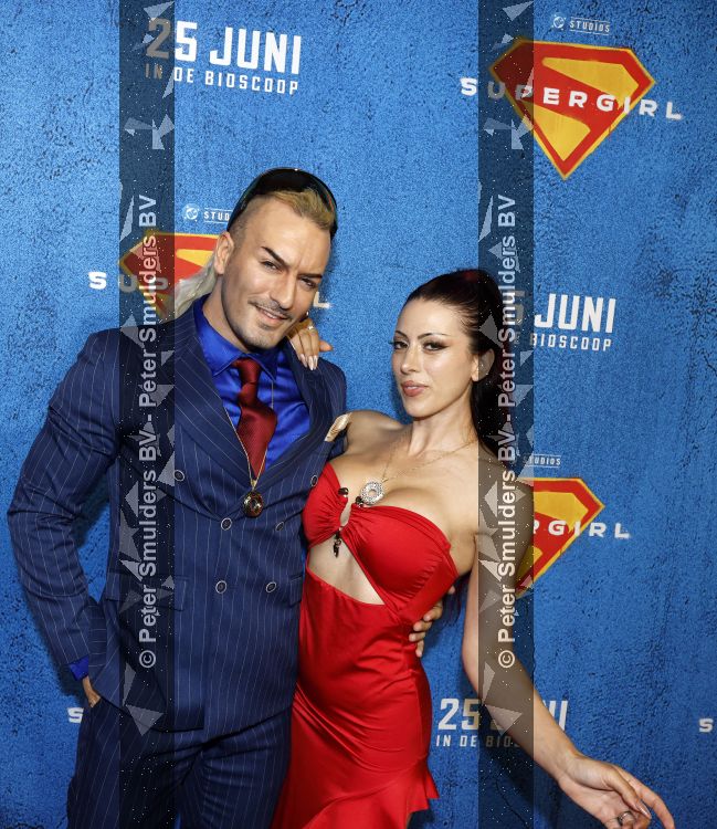 Amsterdam 23 juni 2026
Premiere Supergirl in Pathe Arena. Leon Chiro en Elizabeth Rage