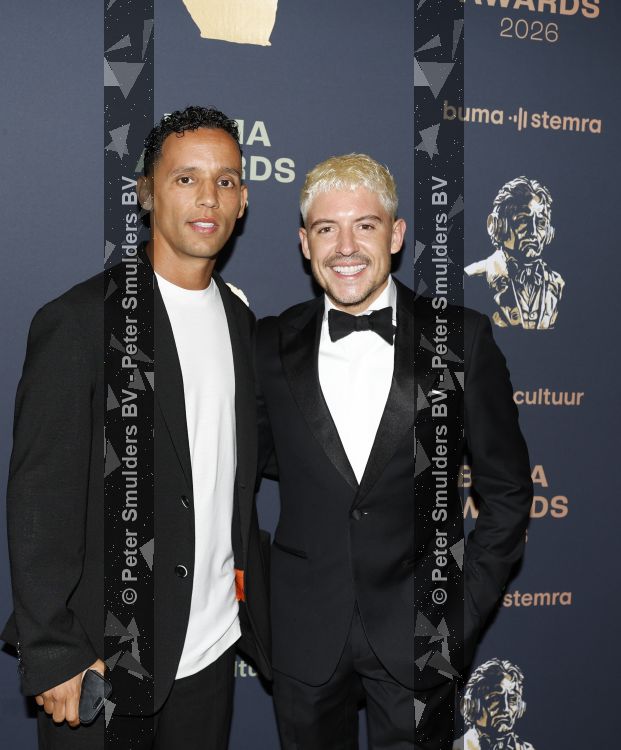 Amsterdam 8 juni 2026
Buma awards in de schouwburg van Amsterdam . Lil Kleine  met Brahim Fouradi