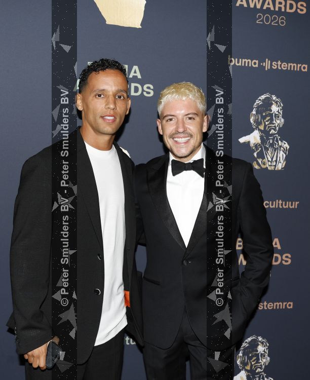 Amsterdam 8 juni 2026
Buma awards in de schouwburg van Amsterdam . Lil Kleine  met Brahim Fouradi