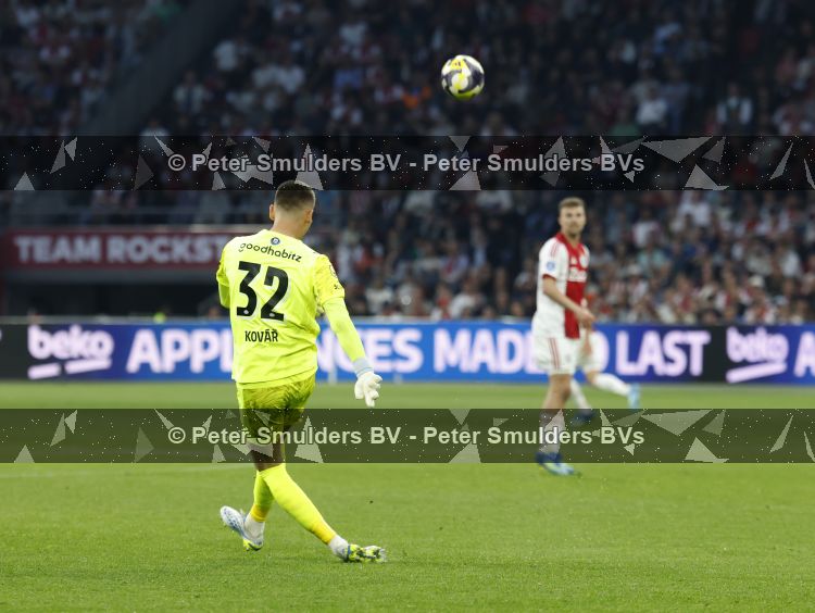 Amsterdam, 2 Mei 2026
Kompetitiewedstrijd AJAX-PSV, eindstand 2-2
Matej Kovar
