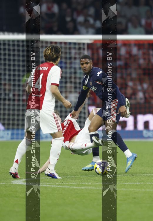 Amsterdam, 2 Mei 2026
Kompetitiewedstrijd AJAX-PSV, eindstand 2-2
Myron Boadu Youri Baas