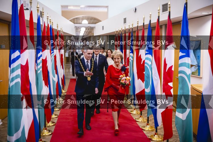 Canada mei 2026
Prinses Margriet en Mr Pieter v Vollenhoven bezoeken Canada.