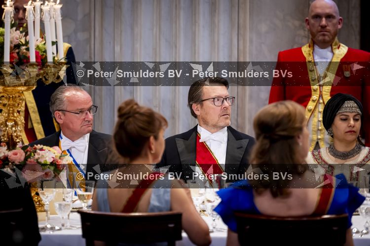 Amsterdam 9 juni 2026
Op uitnodiging van Zijne Majesteit de Koning - Koning Willem Alexander en Koningin Maxima brengt de bondspresident van Duitsland, Frank-Walter Steinmeier, een staatsbezoek aan Nederland. Hij wordt hierbij vergezeld door zijn echtgenote Elke BÃ¼denbender. Prins Constantijn bij staatsbanket