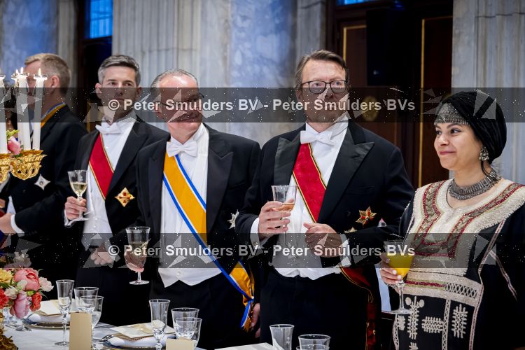 Amsterdam 9 juni 2026
Op uitnodiging van Zijne Majesteit de Koning - Koning Willem Alexander en Koningin Maxima brengt de bondspresident van Duitsland, Frank-Walter Steinmeier, een staatsbezoek aan Nederland. Hij wordt hierbij vergezeld door zijn echtgenote Elke BÃ¼denbender. Prins Constantijn bij staatsbanket