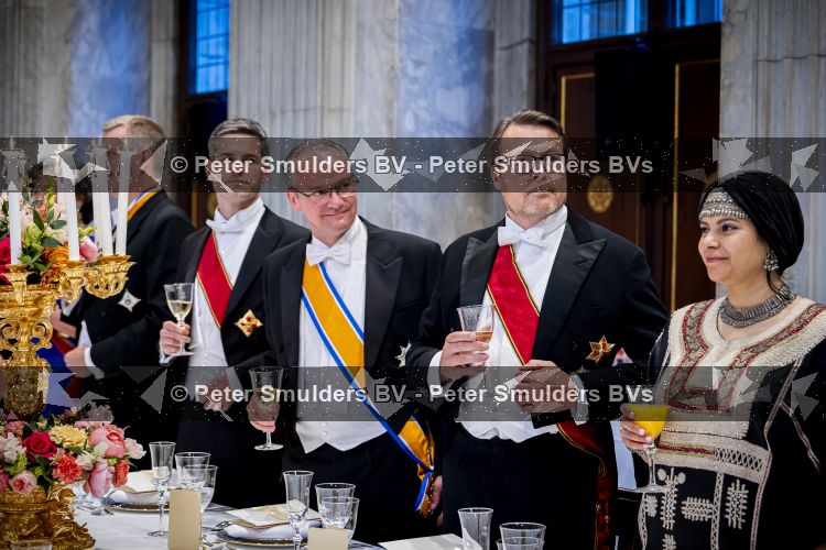 Amsterdam 9 juni 2026
Op uitnodiging van Zijne Majesteit de Koning - Koning Willem Alexander en Koningin Maxima brengt de bondspresident van Duitsland, Frank-Walter Steinmeier, een staatsbezoek aan Nederland. Hij wordt hierbij vergezeld door zijn echtgenote Elke BÃ¼denbender. Prins Constantijn bij staatsbanket
