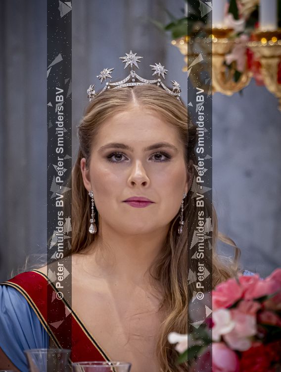 Amsterdam 9 juni 2026
Op uitnodiging van Zijne Majesteit de Koning - Koning Willem Alexander en Koningin Maxima brengt de bondspresident van Duitsland, Frank-Walter Steinmeier, een staatsbezoek aan Nederland. Hij wordt hierbij vergezeld door zijn echtgenote Elke BÃ¼denbender. Prinses Amalia was er s avonds bij het staatsbanket ook bij . Ze droeg het diadeem wat haar moeder tijdens trouwerij droeg.