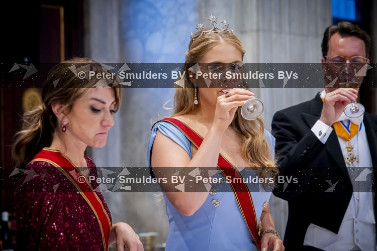 Amsterdam 9 juni 2026
Op uitnodiging van Zijne Majesteit de Koning - Koning Willem Alexander en Koningin Maxima brengt de bondspresident van Duitsland, Frank-Walter Steinmeier, een staatsbezoek aan Nederland. Hij wordt hierbij vergezeld door zijn echtgenote Elke BÃ¼denbender. Prinses Amalia was er s avonds bij het staatsbanket ook bij . Ze droeg het diadeem wat haar moeder tijdens trouwerij droeg.