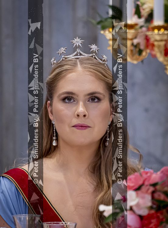 Amsterdam 9 juni 2026
Op uitnodiging van Zijne Majesteit de Koning - Koning Willem Alexander en Koningin Maxima brengt de bondspresident van Duitsland, Frank-Walter Steinmeier, een staatsbezoek aan Nederland. Hij wordt hierbij vergezeld door zijn echtgenote Elke BÃ¼denbender. Prinses Amalia was er s avonds bij het staatsbanket ook bij . Ze droeg het diadeem wat haar moeder tijdens trouwerij droeg.