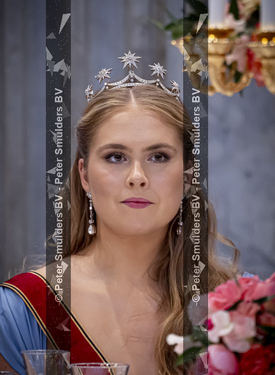 Amsterdam 9 juni 2026
Op uitnodiging van Zijne Majesteit de Koning - Koning Willem Alexander en Koningin Maxima brengt de bondspresident van Duitsland, Frank-Walter Steinmeier, een staatsbezoek aan Nederland. Hij wordt hierbij vergezeld door zijn echtgenote Elke BÃ¼denbender. Prinses Amalia was er s avonds bij het staatsbanket ook bij . Ze droeg het diadeem wat haar moeder tijdens trouwerij droeg.