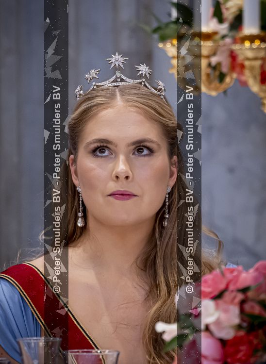Amsterdam 9 juni 2026
Op uitnodiging van Zijne Majesteit de Koning - Koning Willem Alexander en Koningin Maxima brengt de bondspresident van Duitsland, Frank-Walter Steinmeier, een staatsbezoek aan Nederland. Hij wordt hierbij vergezeld door zijn echtgenote Elke BÃ¼denbender. Prinses Amalia was er s avonds bij het staatsbanket ook bij . Ze droeg het diadeem wat haar moeder tijdens trouwerij droeg.