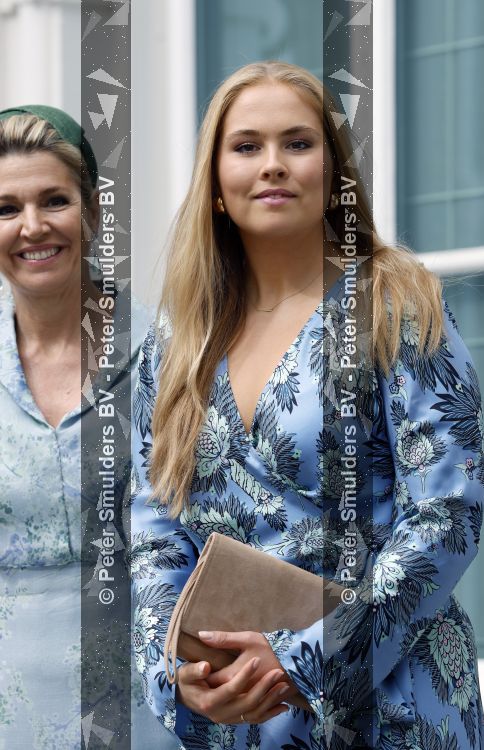Den Haag 30 juni 2026
Koning Willem Alexander Koningin Maxima en prinses Amalia bij afscheid van Thom de Graaf in raad v State .