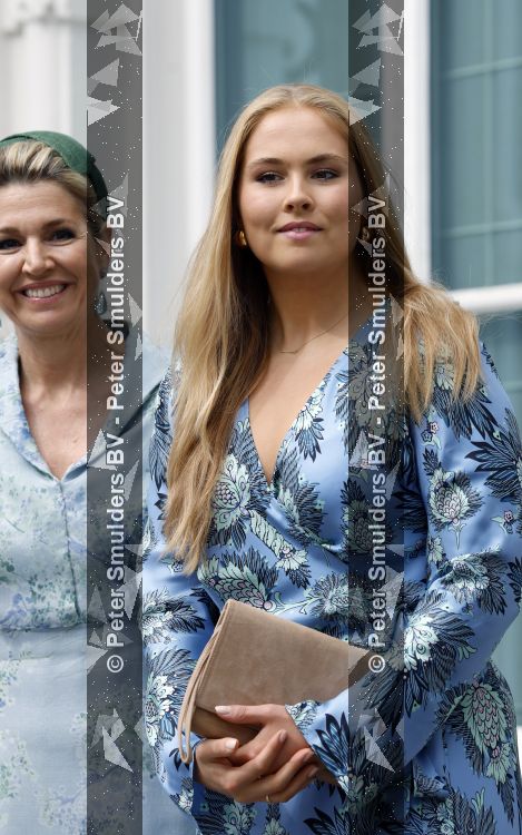 Den Haag 30 juni 2026
Koning Willem Alexander Koningin Maxima en prinses Amalia bij afscheid van Thom de Graaf in raad v State .