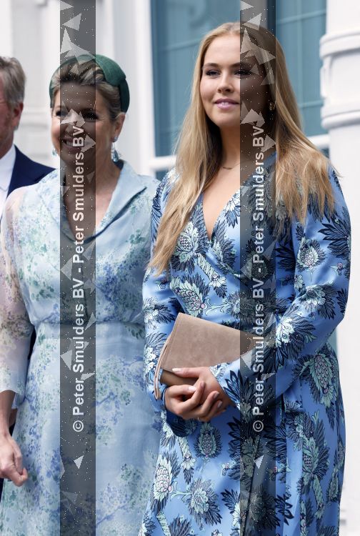 Den Haag 30 juni 2026
Koning Willem Alexander Koningin Maxima en prinses Amalia bij afscheid van Thom de Graaf in raad v State .