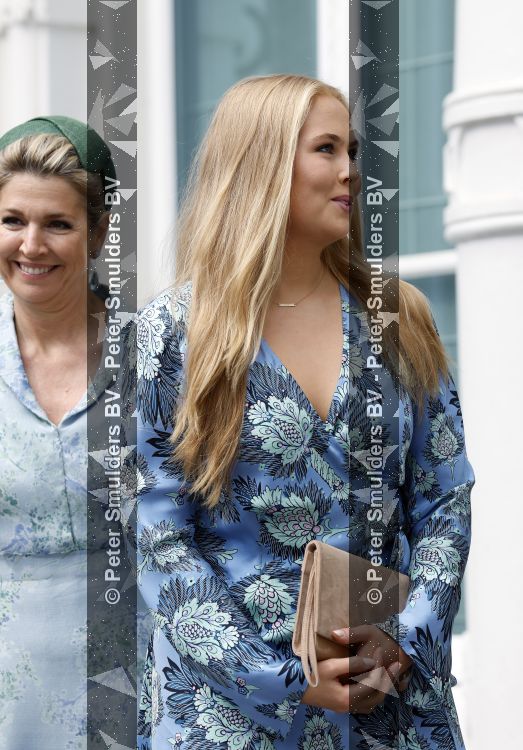Den Haag 30 juni 2026
Koning Willem Alexander Koningin Maxima en prinses Amalia bij afscheid van Thom de Graaf in raad v State .