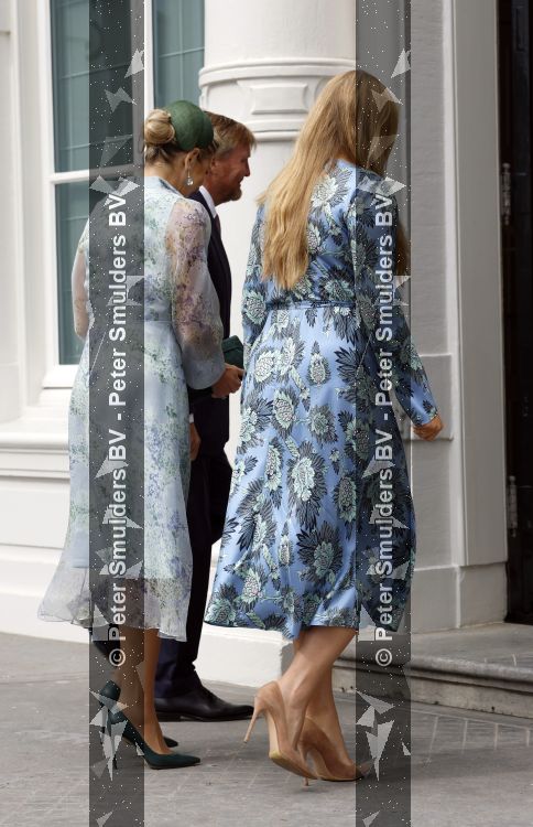 Den Haag 30 juni 2026
Koning Willem Alexander Koningin Maxima en prinses Amalia bij afscheid van Thom de Graaf in raad v State .