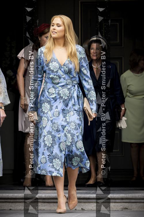 DEN HAAG 30 juni 2026 Koning Willem-Alexander, Koningin Maxima en Prinses Amalia is aanwezig bij de buitengewone vergadering van de Raad van State ter gelegenheid van het afscheid van de heer Thom de Graaf als vice-president.
