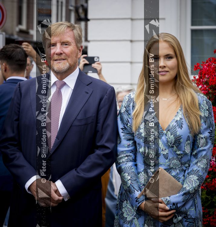 DEN HAAG 30 juni 2026 Koning Willem-Alexander, Koningin Maxima en Prinses Amalia is aanwezig bij de buitengewone vergadering van de Raad van State ter gelegenheid van het afscheid van de heer Thom de Graaf als vice-president.