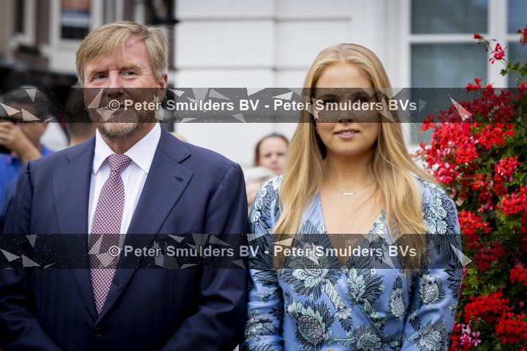 DEN HAAG 30 juni 2026 Koning Willem-Alexander, Koningin Maxima en Prinses Amalia is aanwezig bij de buitengewone vergadering van de Raad van State ter gelegenheid van het afscheid van de heer Thom de Graaf als vice-president.