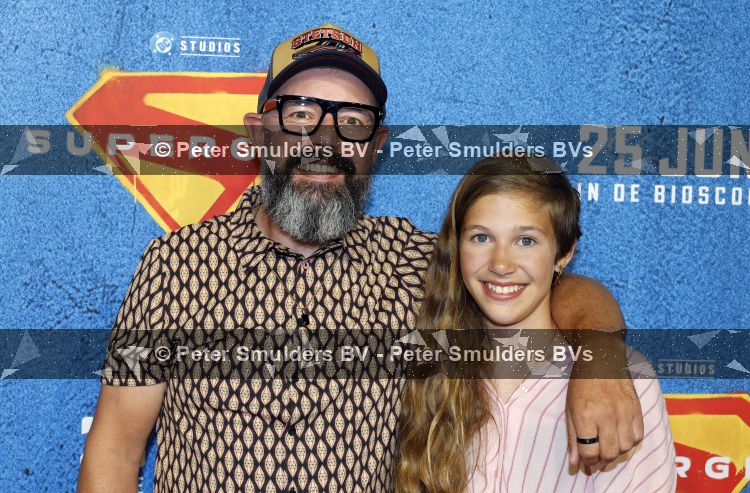 Amsterdam 23 juni 2026
Premiere Supergirl in Pathe Arena. ramon Brugman kwam met zijn dochter 