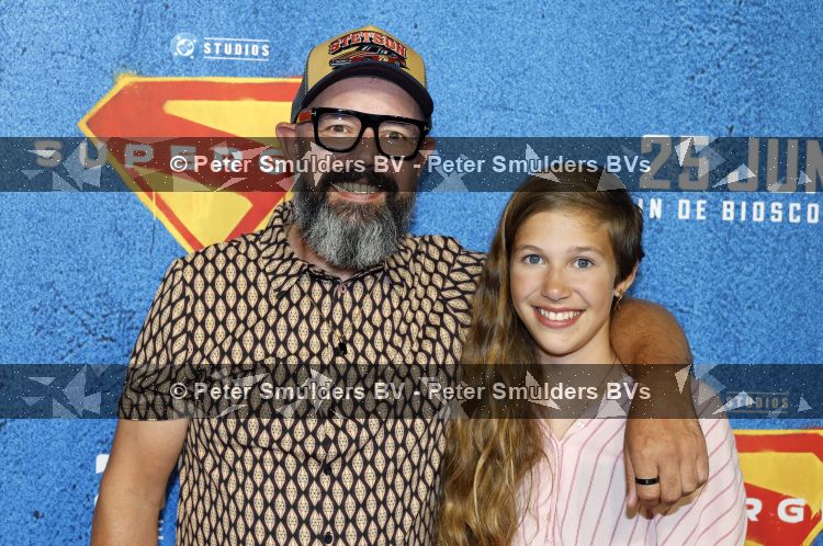 Amsterdam 23 juni 2026
Premiere Supergirl in Pathe Arena. ramon Brugman kwam met zijn dochter 