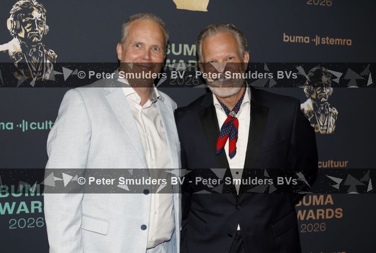 Amsterdam 8 juni 2026
Buma awards in de schouwburg van Amsterdam . Ricardo Klaverdijk met een kennis