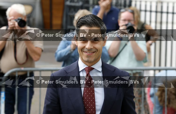 Den Haag 30 juni 2026
Koning Willem Alexander Koningin Maxima en prinses Amalia bij afscheid van Thom de Graaf in raad v State . Rob Jetten 