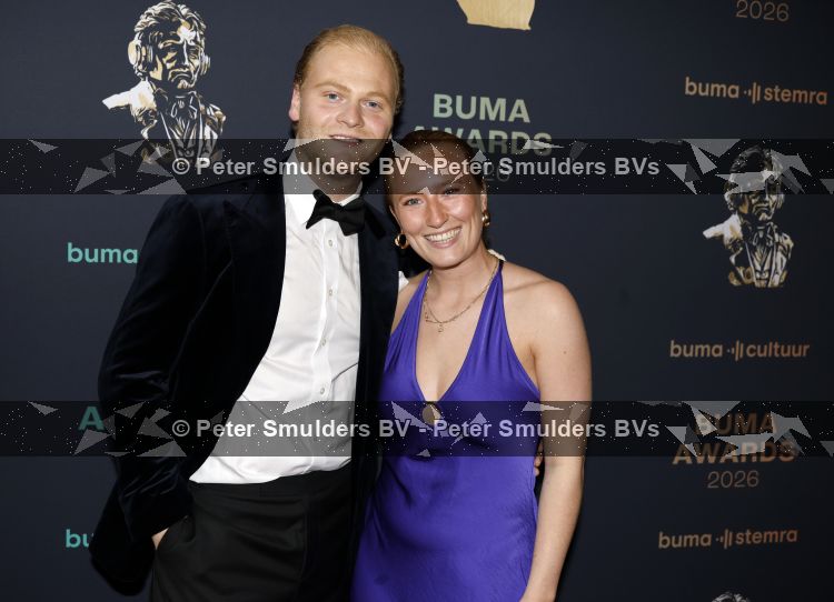 Amsterdam 8 juni 2026
Buma awards in de schouwburg van Amsterdam . Roeland Beelen en Jopke v Dobbenburgh 