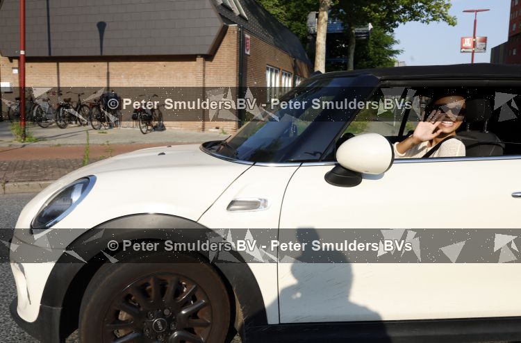 Nieuwegein 27 juni 2026
Romy Monteiro in haar mini cooper cabrio 