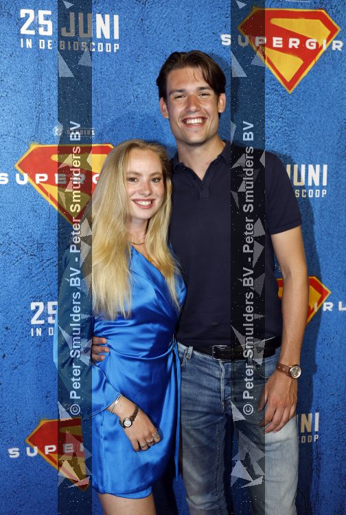 Amsterdam 23 juni 2026
Premiere Supergirl in Pathe Arena. Rosanne Waalewijn met vriend