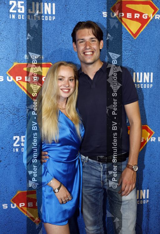 Amsterdam 23 juni 2026
Premiere Supergirl in Pathe Arena. Rosanne Waalewijn met vriend