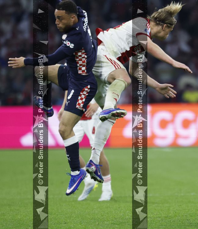 Amsterdam, 2 Mei 2026
Kompetitiewedstrijd AJAX-PSV, eindstand 2-2
Sergino Dest