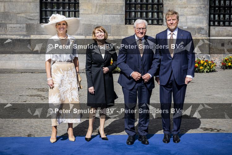Amsterdam 9 juni 2026
Op uitnodiging van Zijne Majesteit de Koning - Koning Willem Alexander en Koningin Maxima brengt de bondspresident van Duitsland, Frank-Walter Steinmeier, een staatsbezoek aan Nederland. Hij wordt hierbij vergezeld door zijn echtgenote Elke BÃ¼denbender.
