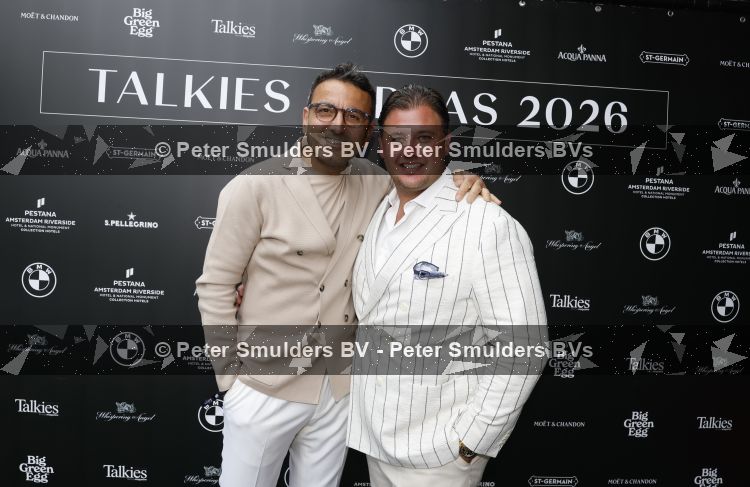 Amsterdam 4 juni 2026
Talkies terras awards bij hotel Pestana . Ook de nieuwe cover met daarop Eelko v Kooten en Olcay Gulsen wordt onthult. Tamer Gonen 