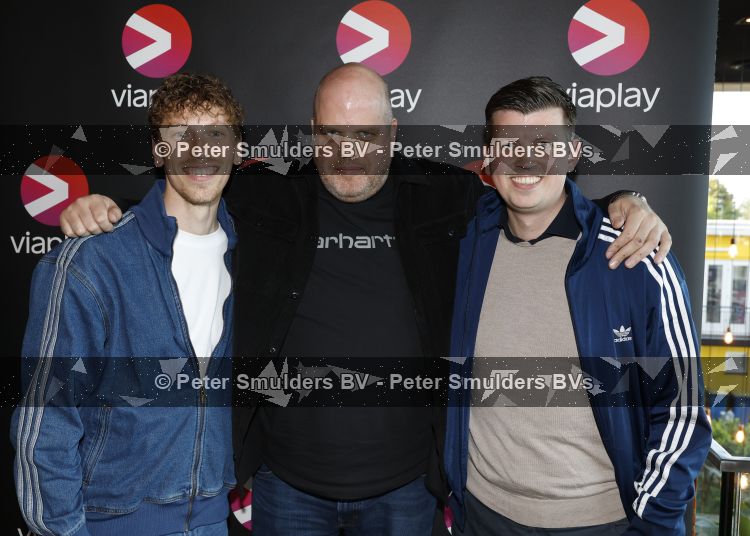 Amsterdam 16 april 2026
Max Verstappen voor viaplay in Theater Amsterdam .