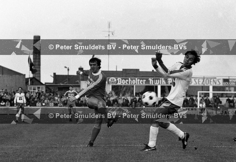 Overpelt 1982
Oud PSV-er Willy v d Kuylen spelend voor vv Overpelt in Belgie