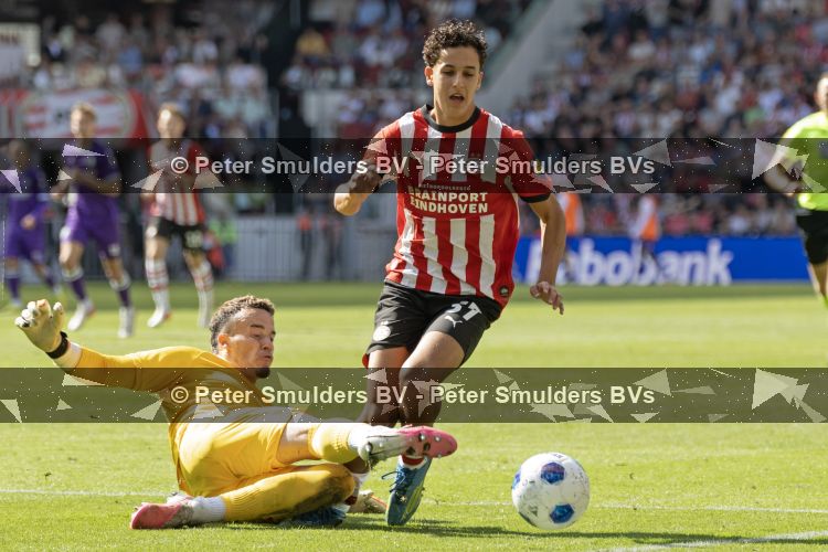 Eindhoven, 23 augustus 2026
Vriendenloterij Eredivisie
PSV - FC Groningen eindstand 5-1
Amir Bouhamdi 

Foto Carlo van Hout