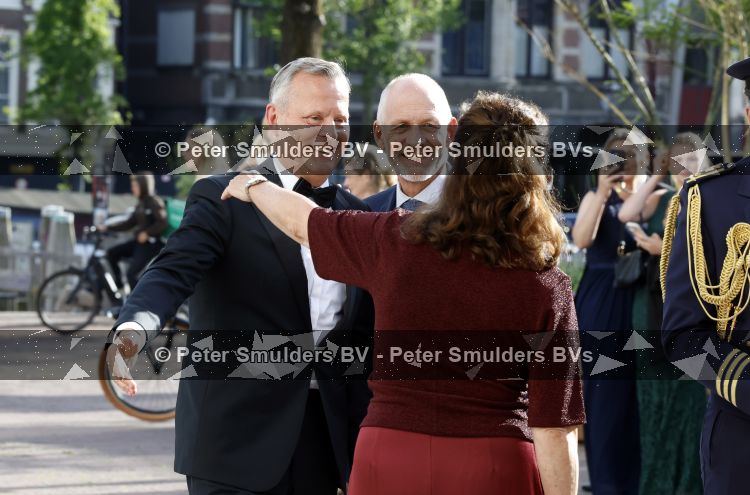 Amsterdam 2 juli 2026
Zijne Majesteit de Koning Willem Alexander en Hare Majesteit Koningin Maxima zijn aanwezig bij het gala van het Nationale Ballet ter ere van het afscheid van directeur Ted Brandsen. OOk burgemeester Femke Halsema en Commisaris v d Koningin Arthur v Dijk zijn aanwezig . Jessica Durlacher 